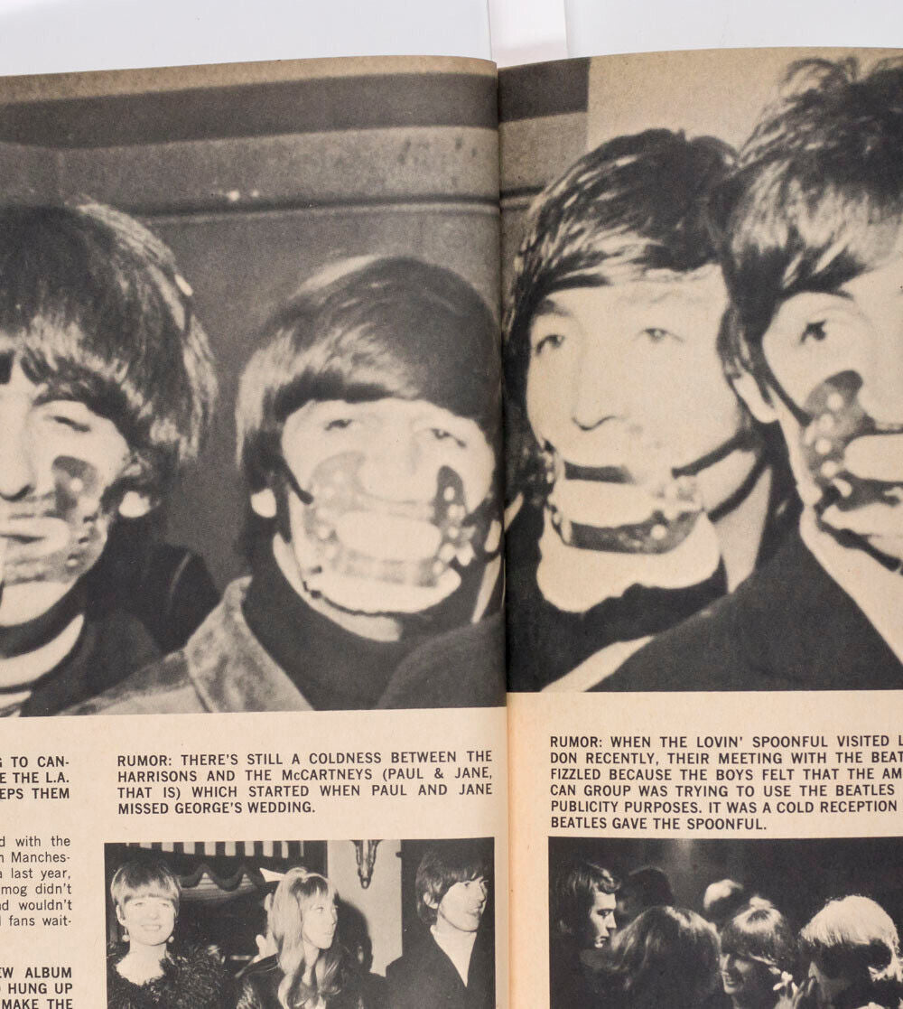 BIGGER THAN JESUS Lennon THE BEATLES Pattie Boyd DAVID CROSBY Datebook magazine