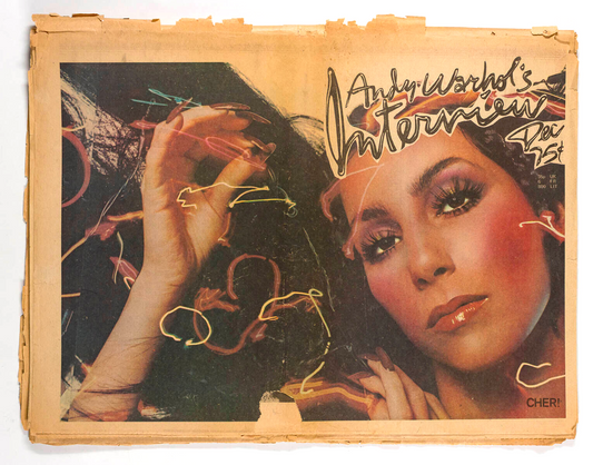 Cher BROOKE SHIELDS Mae West INTERVIEW magazine 1974 Peter Hujar TODD RUNDGREN