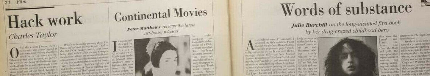 ELIZABETH HURLEY Naomi Campbell WILLIAM KLEIN Drag SENNA Modern Review June 1994