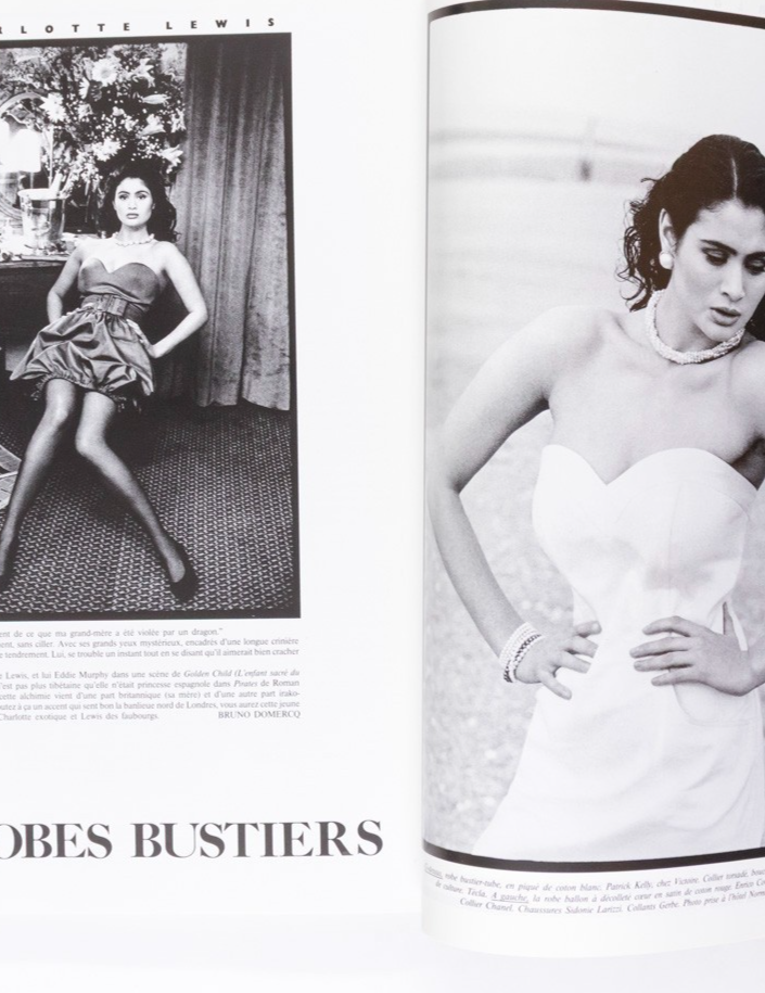 Kim Basinger GUY BOURDIN Kristen McMenamy PARIS VOGUE May 1987 Julie Delpy 676