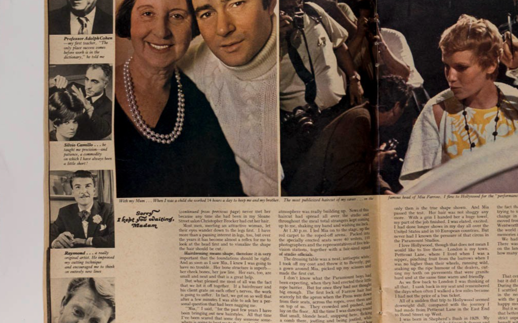 Leonard Whiting OLIVIA HUSSEY Romeo & Juliet WOMAN'S OWN 9 March 1968 Mia Farrow