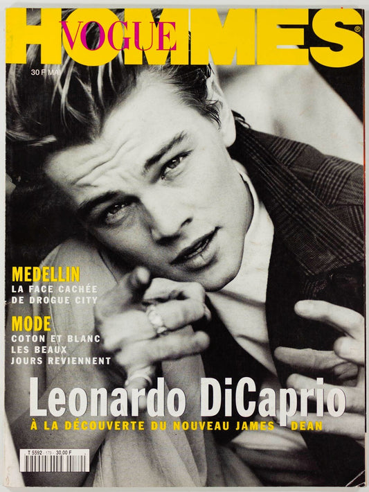 LEONARDO DICAPRIO John Lone GUY BOURDIN Vogue Hommes 1995 Carla Bruni LUKE FLYNN
