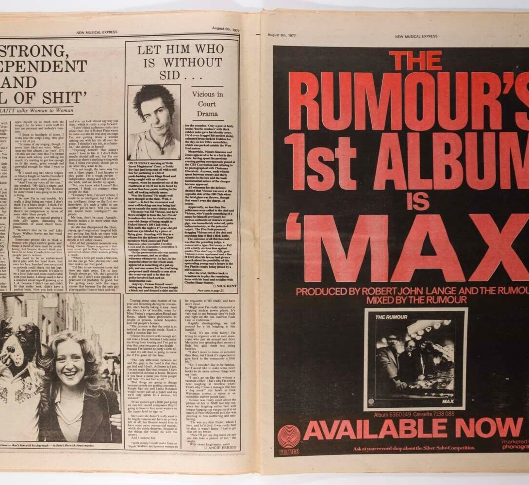 Sex Pistols ROMAN POLANSKI Patti Smith BEACH BOYS The Ramones ELO - NME magazine