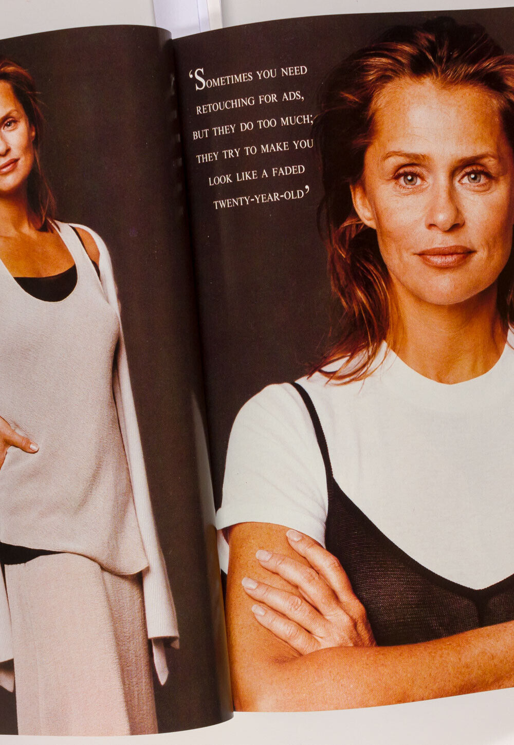 YASMIN LE BON Lauren Hutton HELENA CHRISTENSEN Rosemary Ferguson MARIE CLAIRE UK