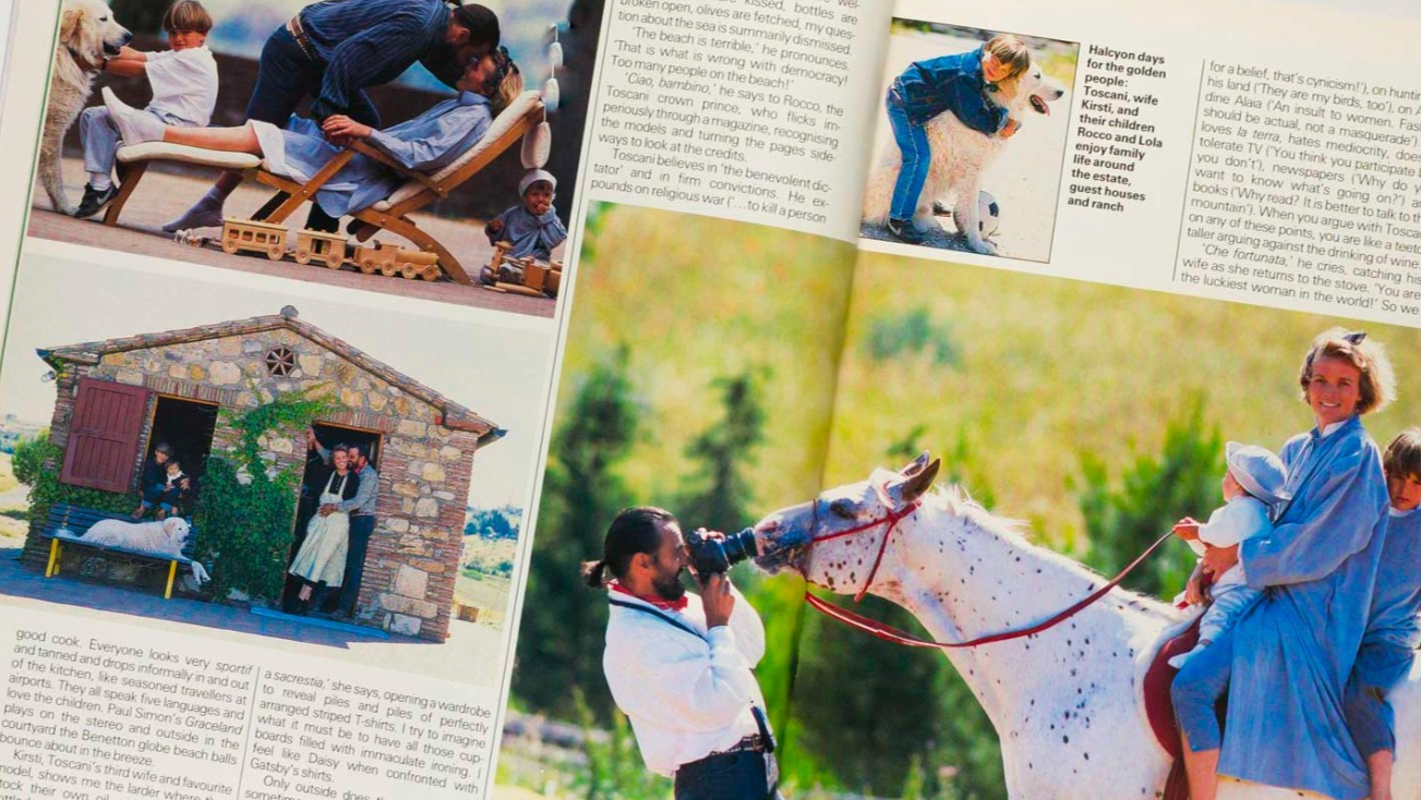 Lisa Graham MADONNA Bruce Weber PHILIP SEYMOUR HOFFMAN Elle October 1987