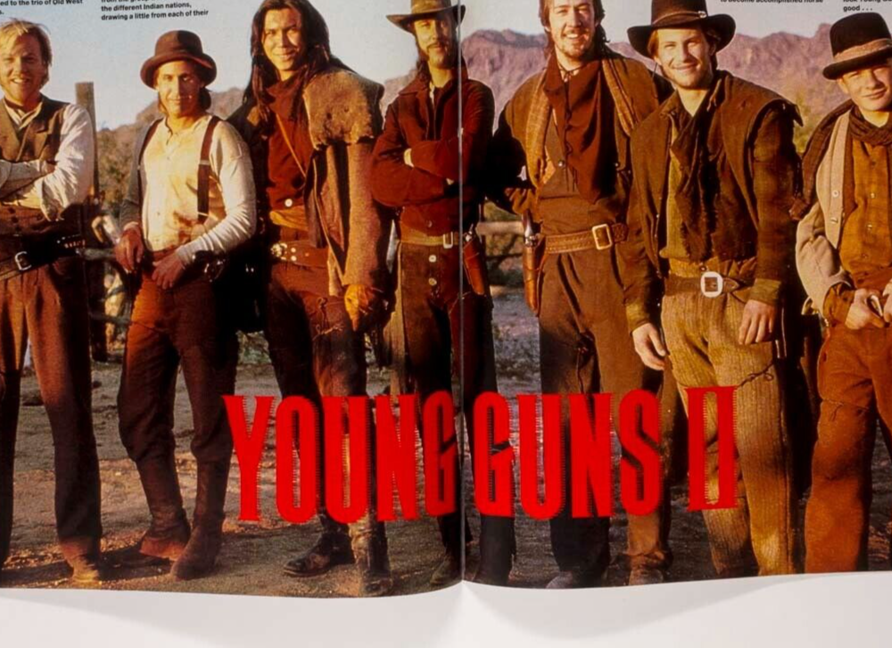 BALTHAZAR GETTY J Depp COREY HAIM Traci Lords DOWNEY JR Young Americans magazine