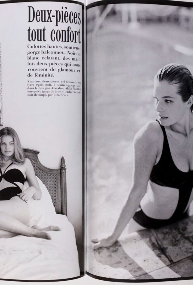 Vanessa Duve TATJANA PATITZ Milla PARIS VOGUE 90 Harry Dean Stanton UMA THURMAN