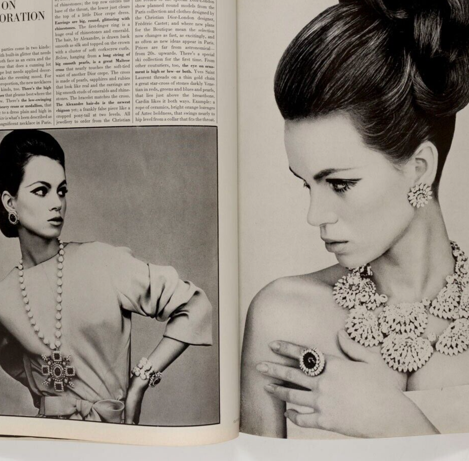 JILL KENNINGTON Roman Polanski EDNA O'BRIEN Candida Lycett Green WET LOOK Vogue