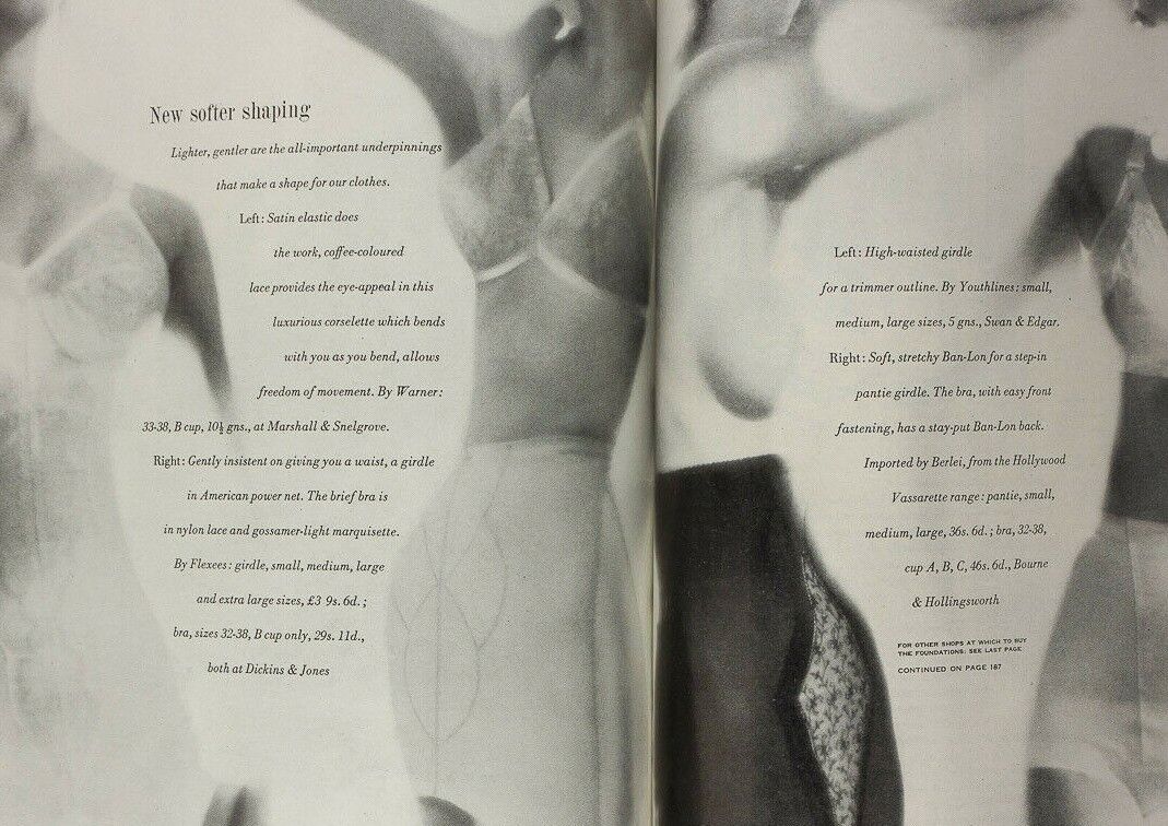 Brian Duffy YSL Grace Coddington LANVIN Collections NINA RICCI Vogue March 1960