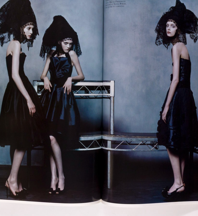 Demi Moore PHARRELL Crystal Renn PARIS VOGUE August 2005 859  20th birthday gift