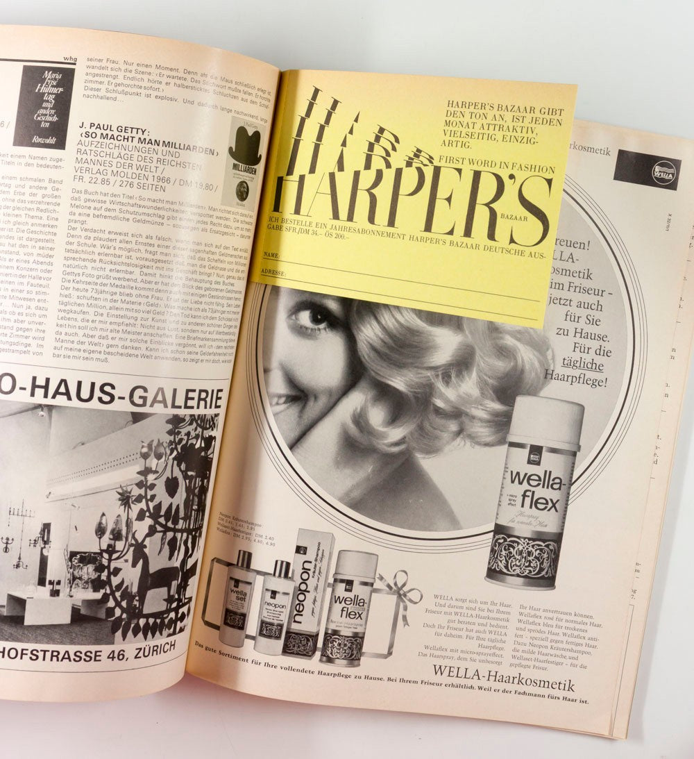 Kecia Nyman SAMANTHA EGGAR Jill Kennington HARPER'S BAZAAR November 1966 Gstaad