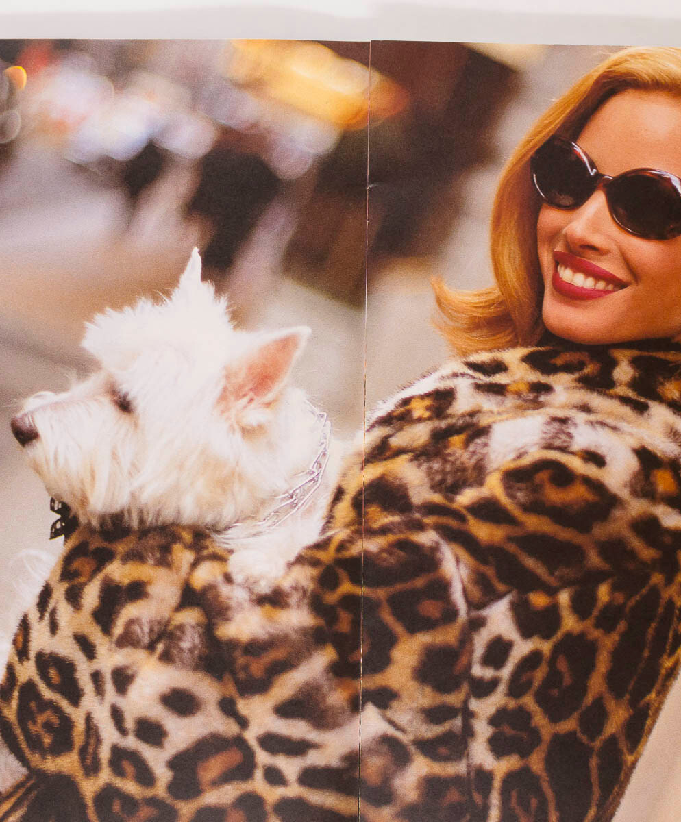 CHRISTY TURLNGTON Arthur Elgort MAX MARA Pianoforte LOOKBOOK Winter 1993 catalog