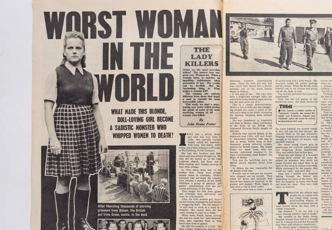 SHAKIRA CAINE Granny Takes A Trip HARRISON MARKS Titbits August 1968 IRMA GRESE