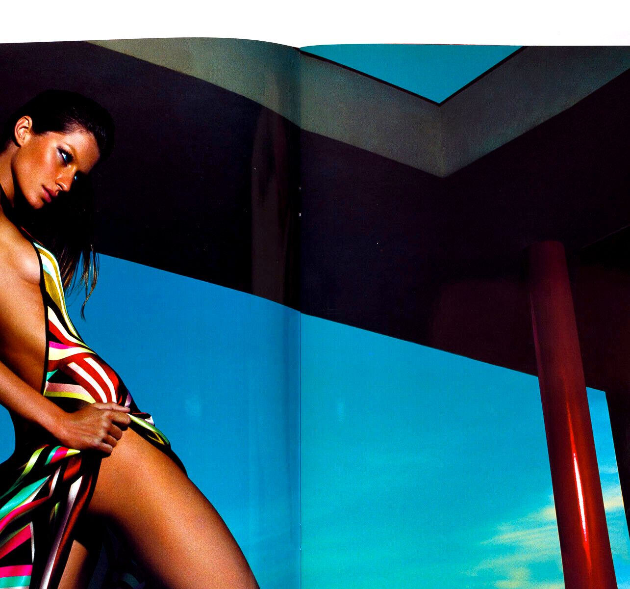 GISELE BUNDCHEN Missoni LOOKBOOK Summer 2003 Swimwear MERT & MARCUS catalog VTG