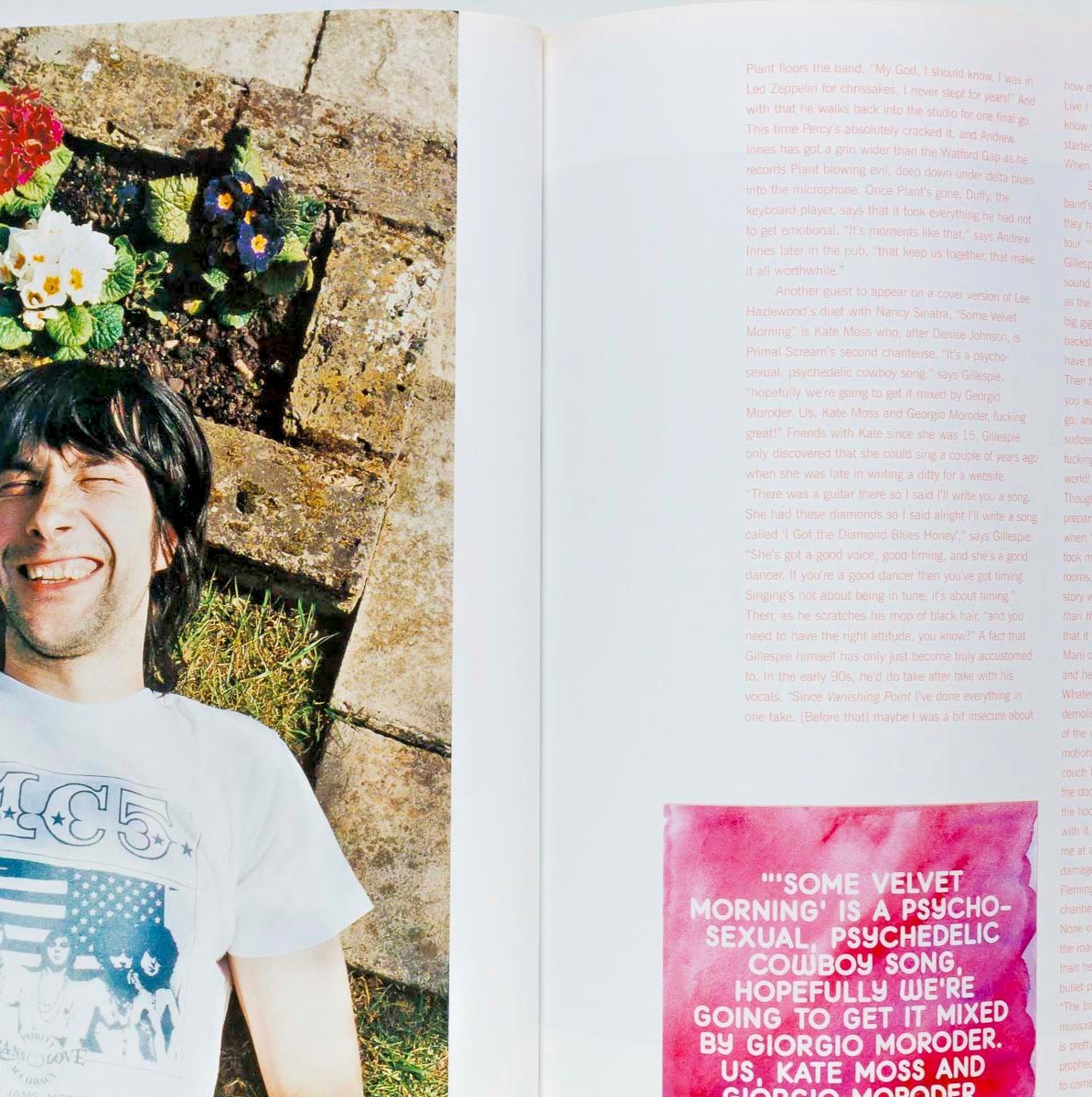 PRIMAL SCREAM Ryan McGinley HUNTER S THOMPSON Dazed & Confused June 2002  CD ROM