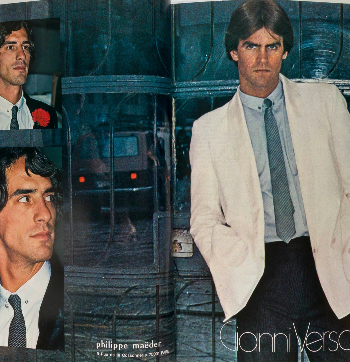 JACK NICHOLSON Jamie Lee Curtis NASTASSJA KINSKI Vogue Hommes October 1979 Golf