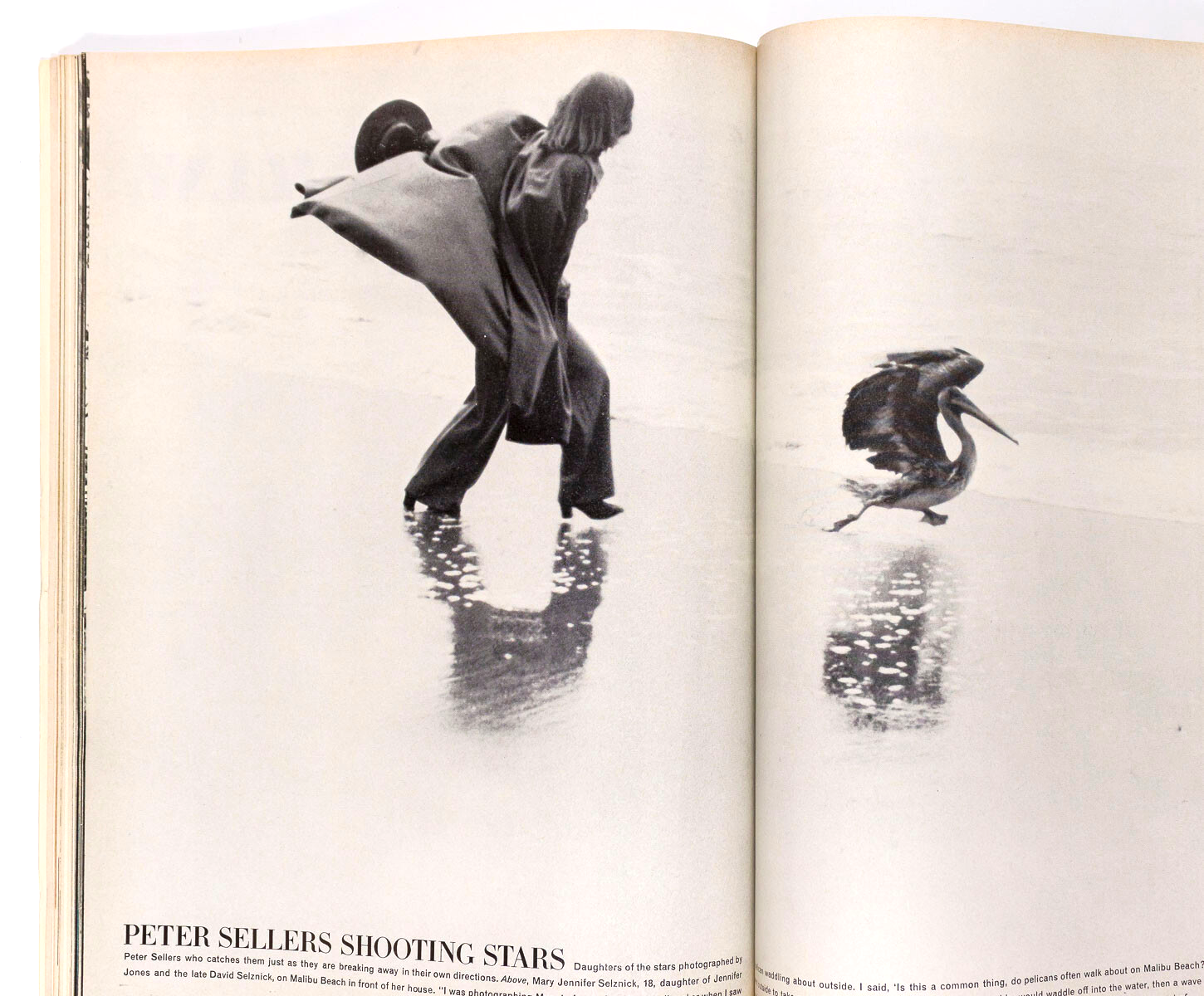 Ingrid Boulting MARC BOLAN Sellers MAGGIE SMITH  Vogue December 1972 Marsha Hunt