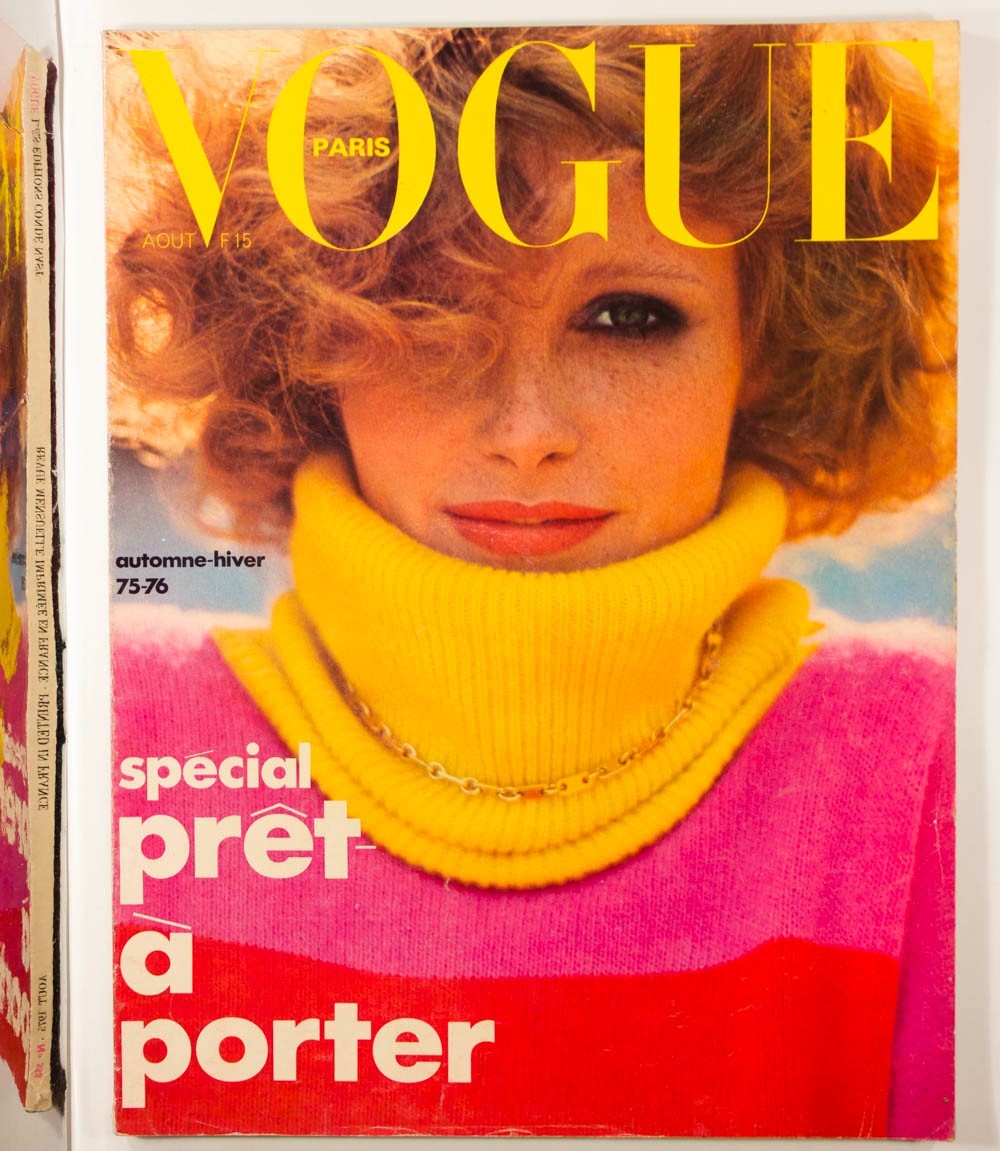 Valeska Chabouis HANS FEURER Pret-a-Porter PARIS VOGUE August 1975 Guy Bourdin