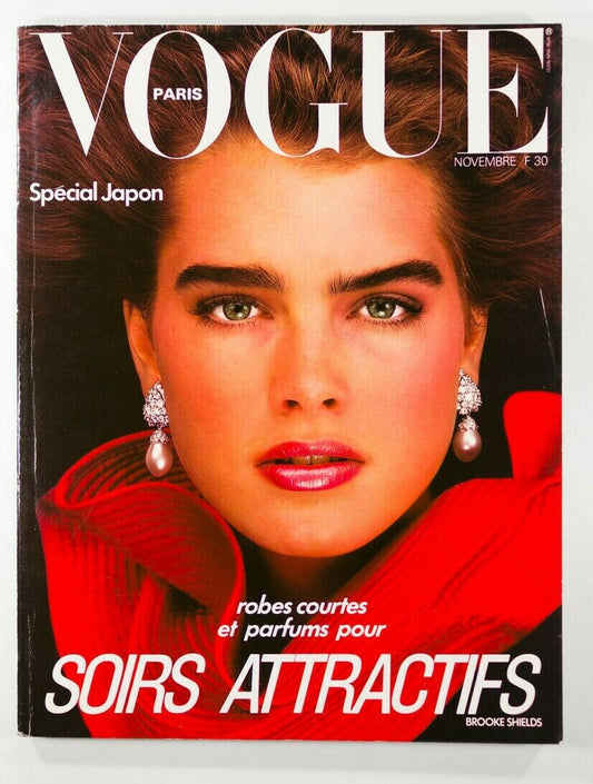 Brooke Shields HELMUT NEWTON Fanny Ardant FARRAH FAWCETT Jane Birkin PARIS VOGUE