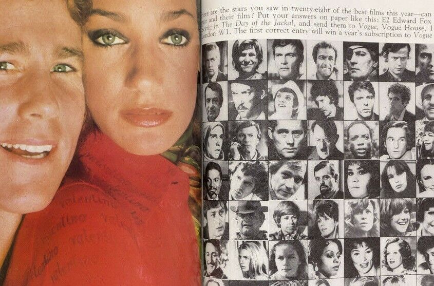 Twiggy BIG BIBA Norman Parkinson PETER SELLERS Mia Farrow CECIL BEATON vtg VOGUE