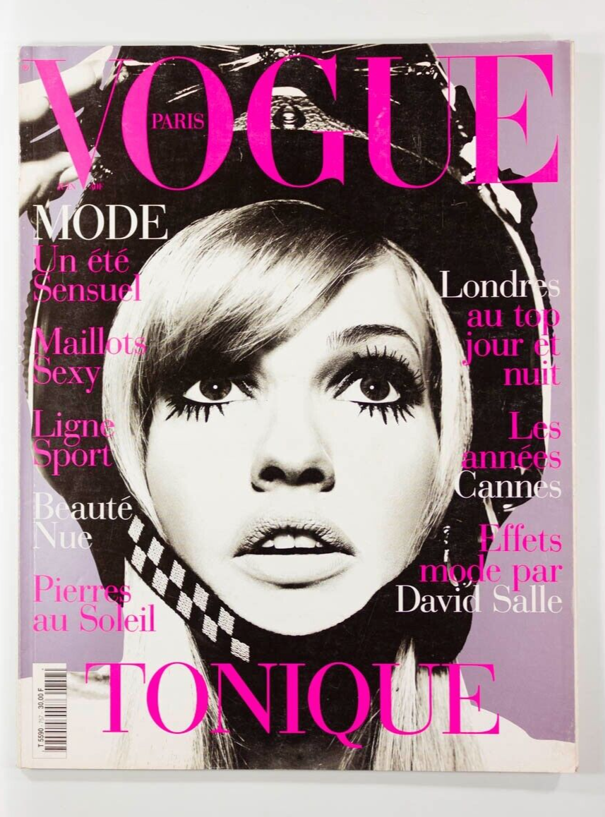 Karen Mulder CAROLYN MURPHY Georgina Grenville LONDON Paris Vogue June 1995 757