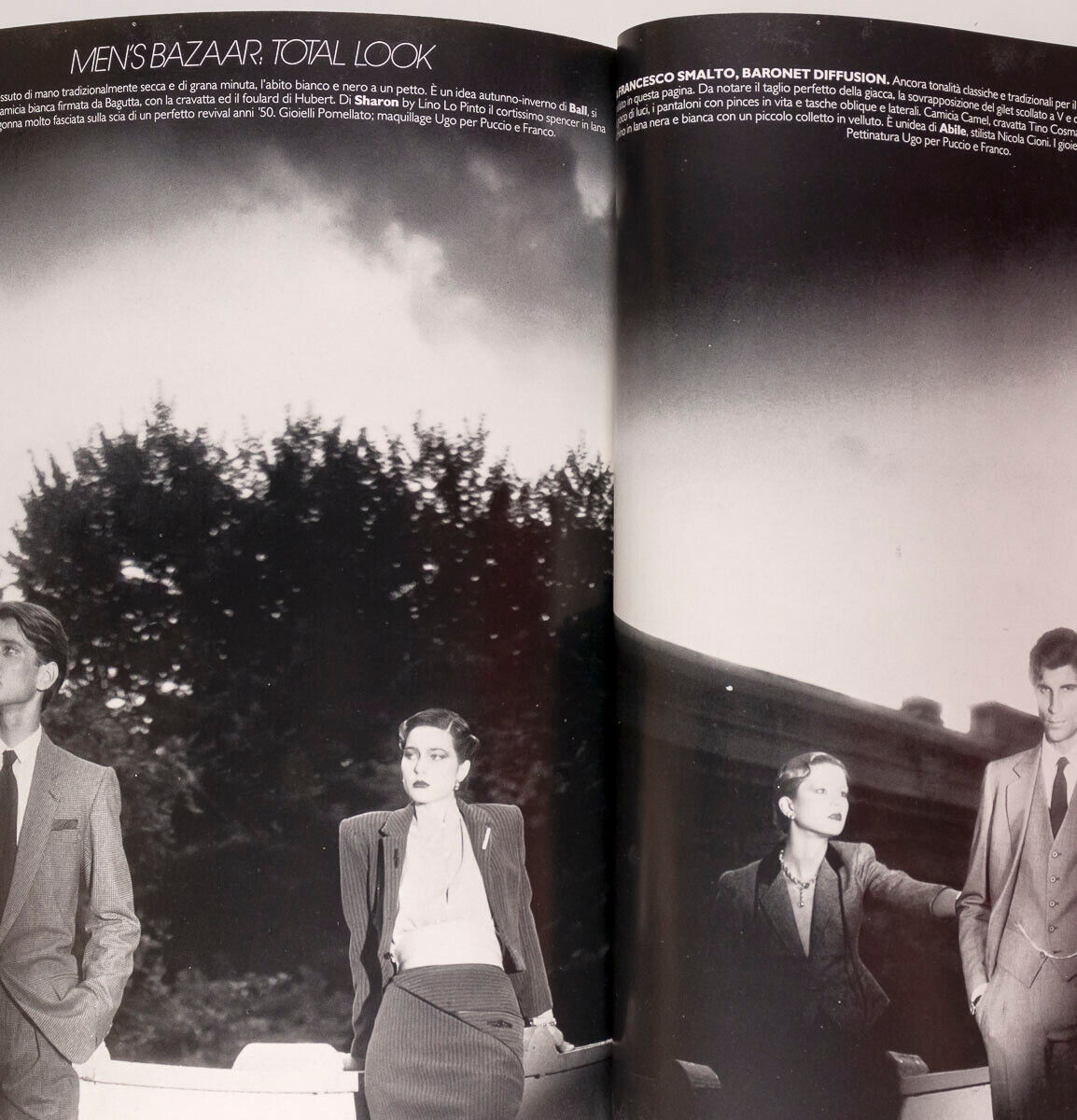 Calvin Klein DALI Skateboard PRET-A-PORTER COLLEZIONI Bruce Weber MEN'S HARPER'S