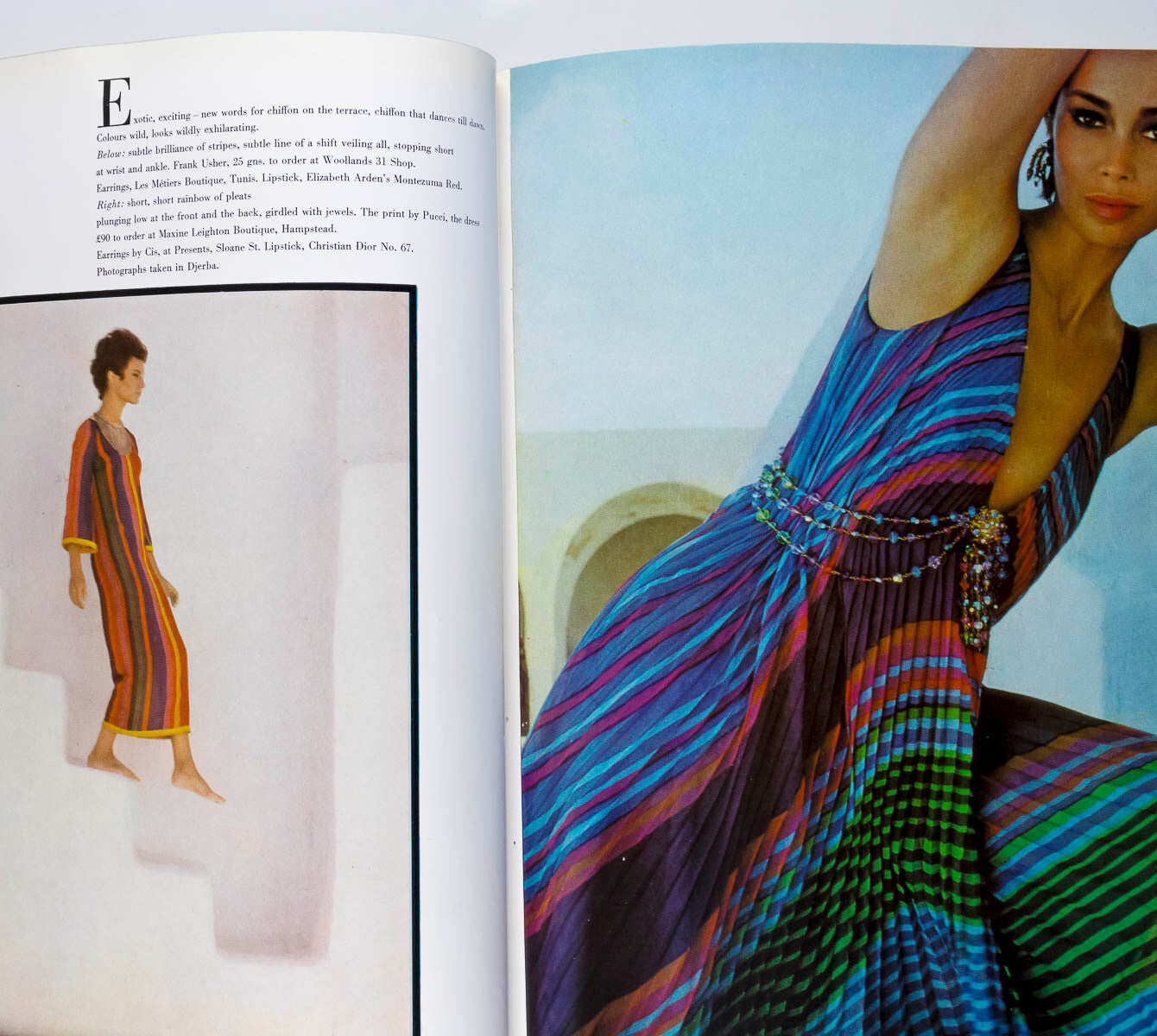 Marie Lise Gres M&S Jean Shrimpton HARPERS BAZAAR May 1965 Dior FENELLA FIELDING