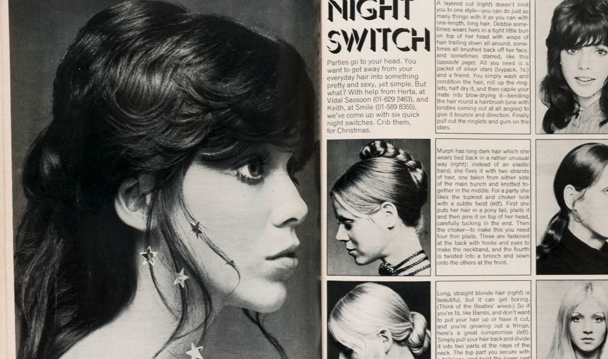 Ingmari Lamy LEONARD WHITING Martin Potter HONEY MAGAZINE December 1970 vtg BIBA