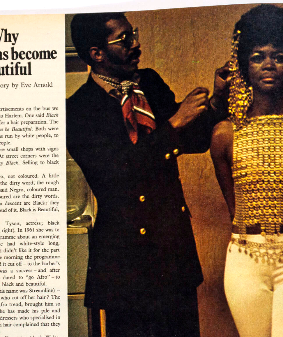 Cicely Tyson EVE ARNOLD James Brown SUNDAY TIMES March 1969 BLACK IS BEAUTIFUL