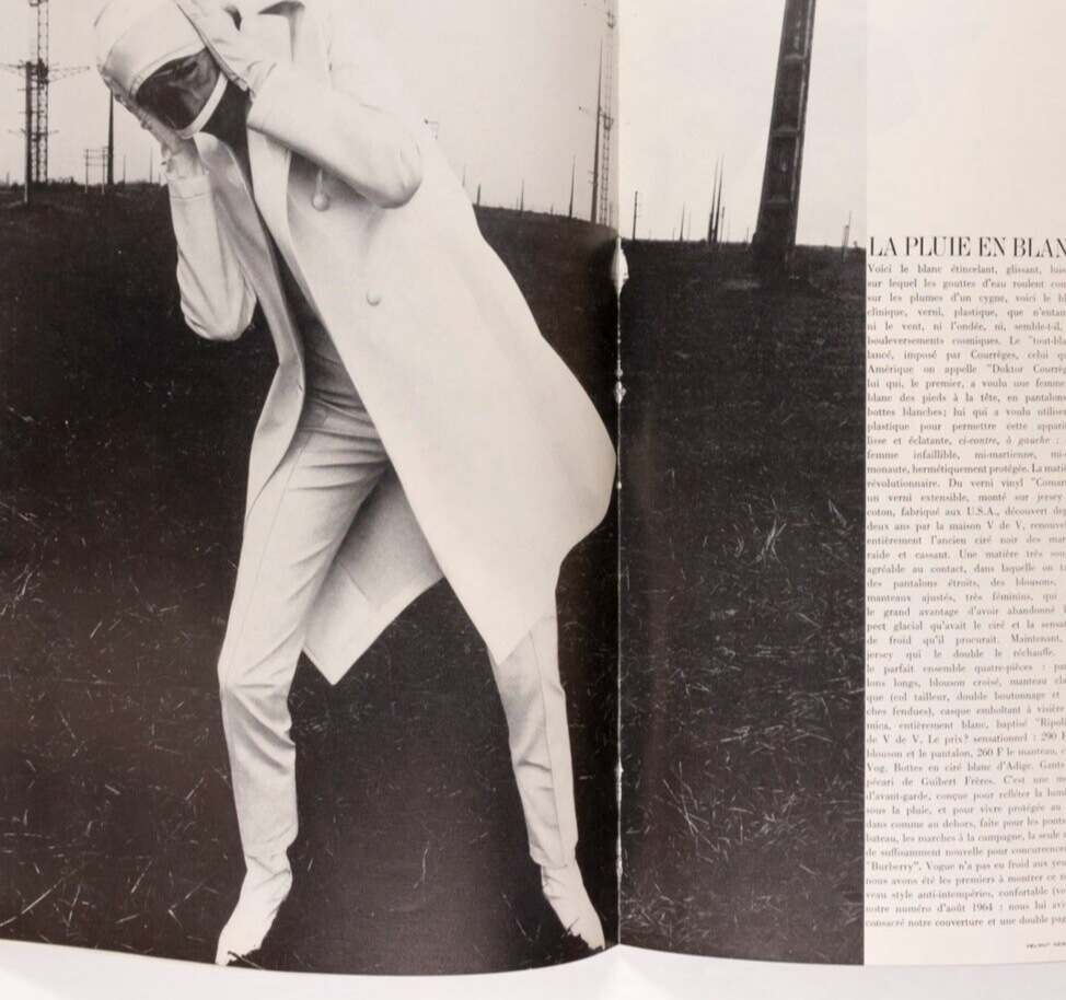 Guy Bourdin ANITA PALLENBERG Rolex PARIS VOGUE February 1965 Helmut Newton SPAAK