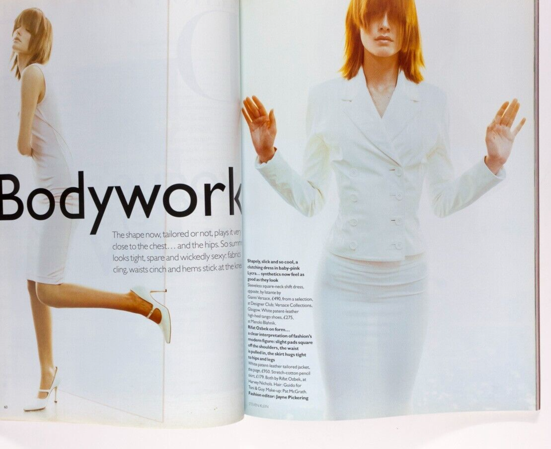 Kate Moss ROSEMARY MCGROTHA Eva Herzigova VOGUE January 1995 Helena Christensen