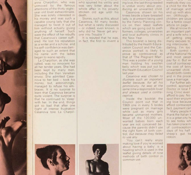 David Bowie MR FISH DRESS Rudi Valentino EDWARD BELL Curious magazine 1970 # 19