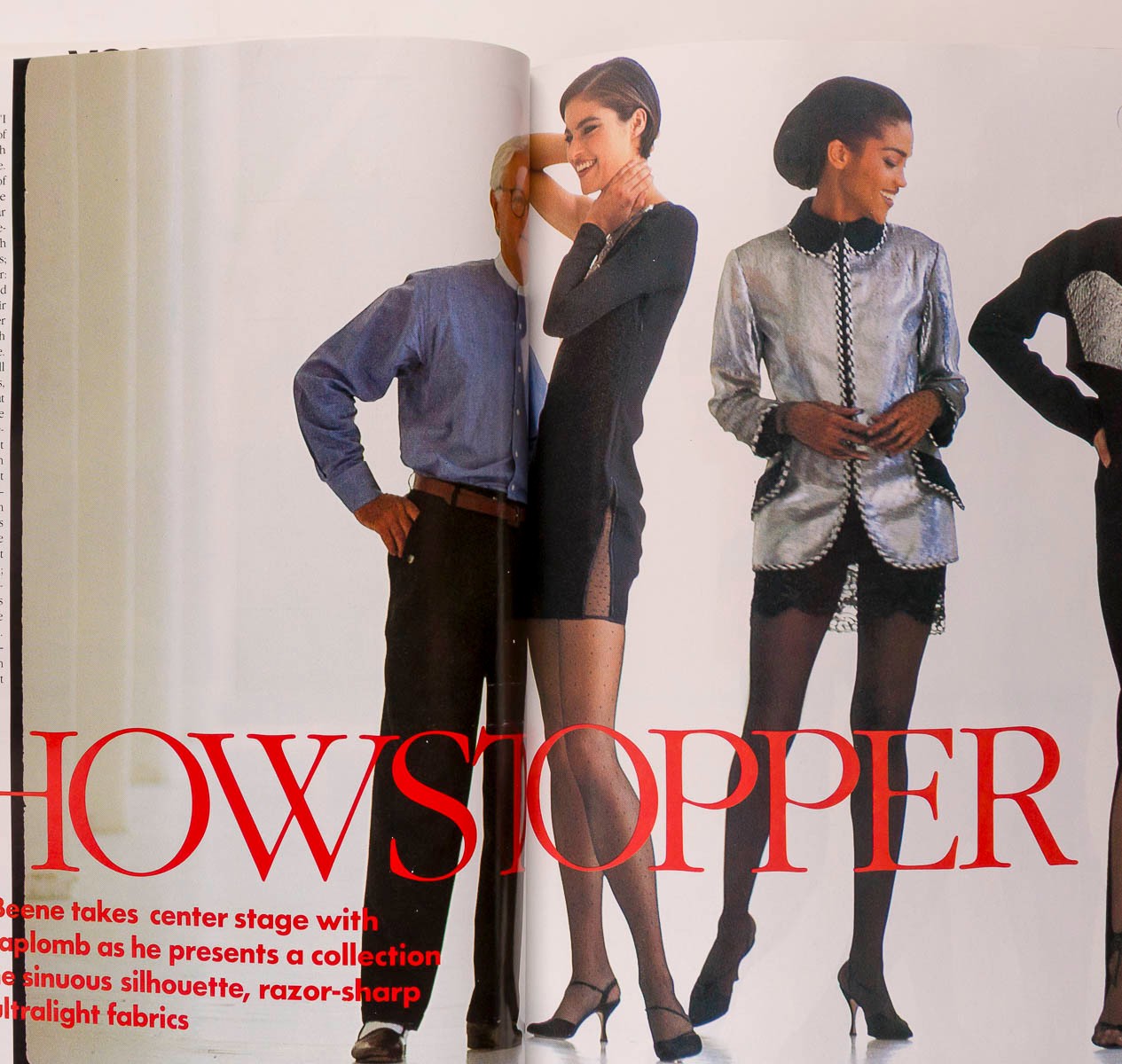 Wild Heart PETER LINDBERGH Linda Evangelista CINDY CRAWFORD Vogue