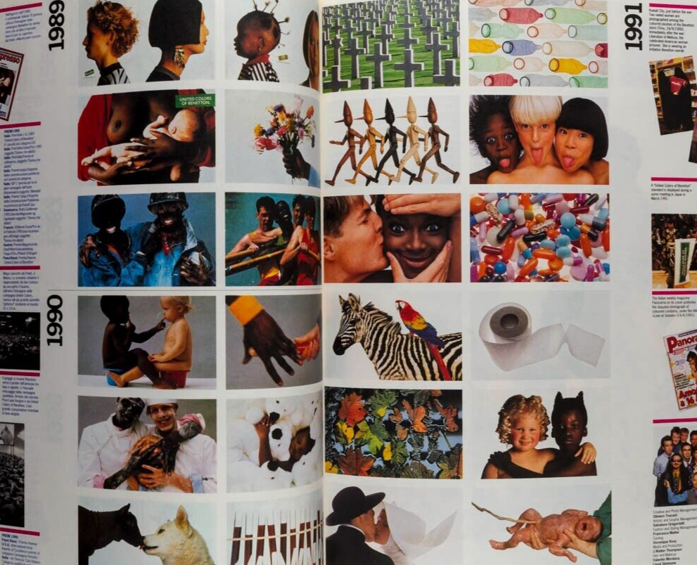 Colors magazine No. 1 UNITED BENETTON Oliviero Toscani FALL WINTER 1991 LOOKBOOK