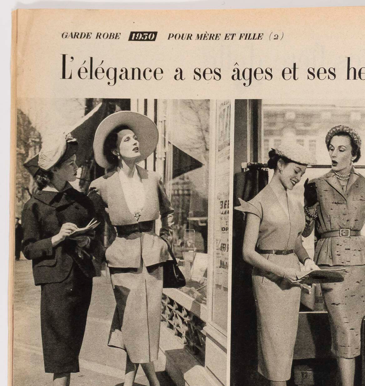 Brigitte Bardot cover & inside Jean Jacquelin FRENCH ELLE MAGAZINE May 1950 232