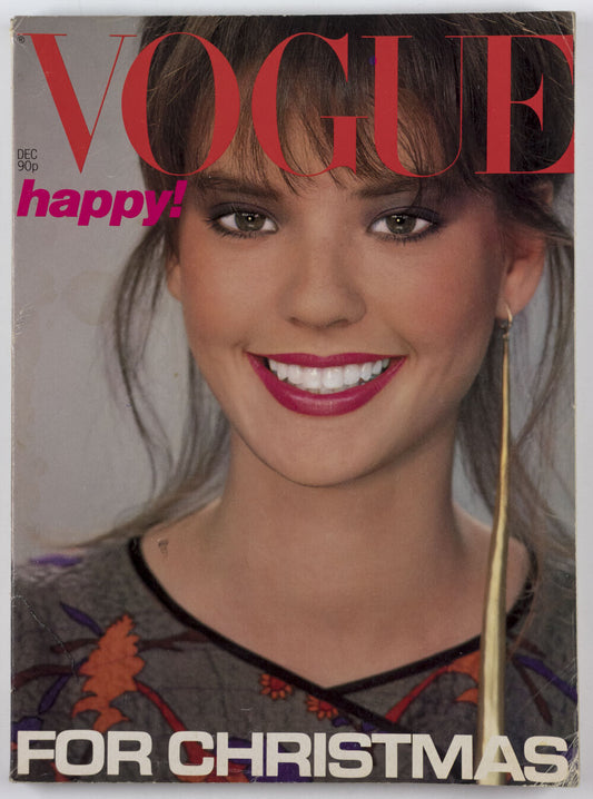 Phoebe Cates IMAN Beverly Johnson THEA PORTER Manolo Blahnik JEAN RHYS vtg VOGUE