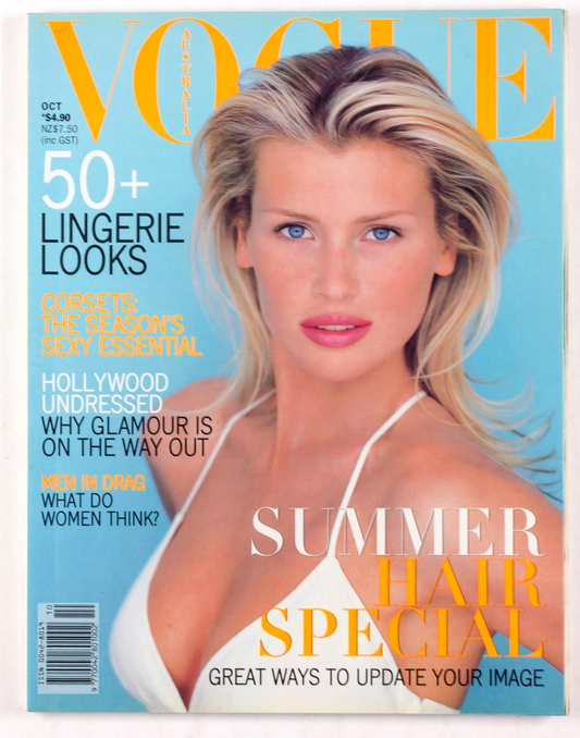 Daniela Pestova KATE CEBERANO Elsa Peretti VOGUE AUSTRALIA October 1995 Synergy
