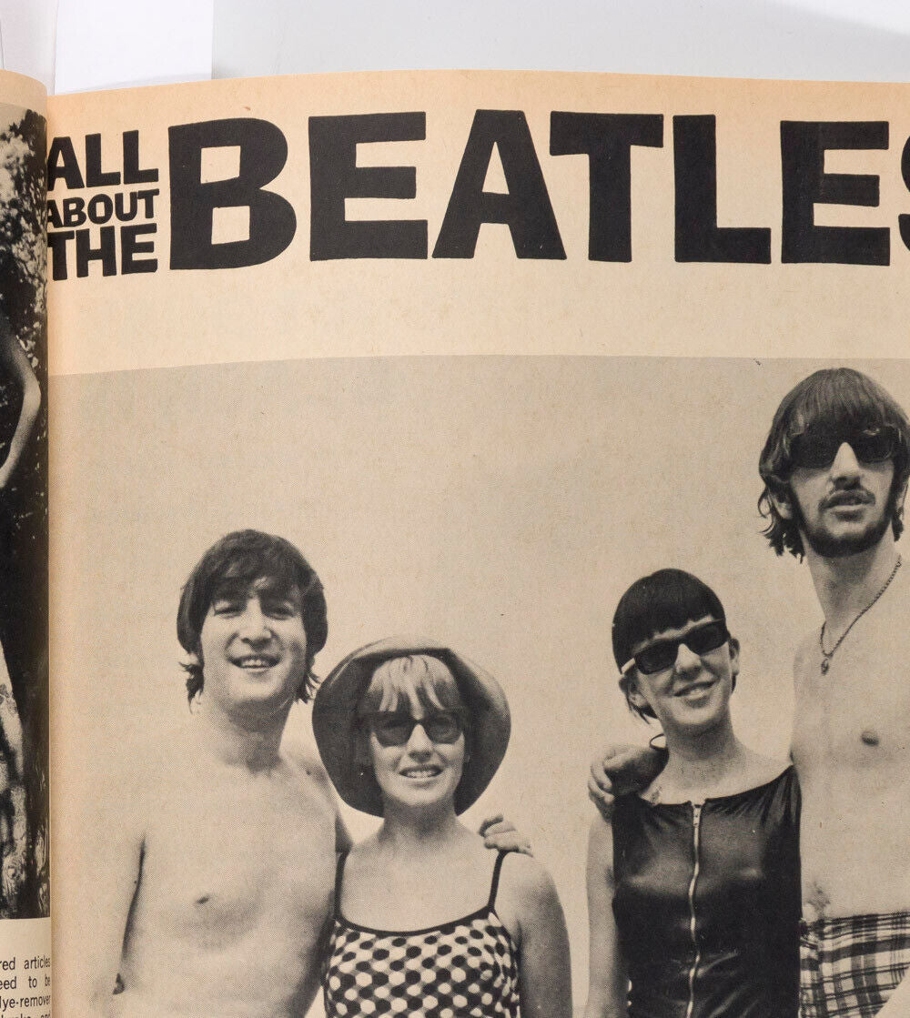 BIGGER THAN JESUS Lennon THE BEATLES Pattie Boyd DAVID CROSBY Datebook magazine