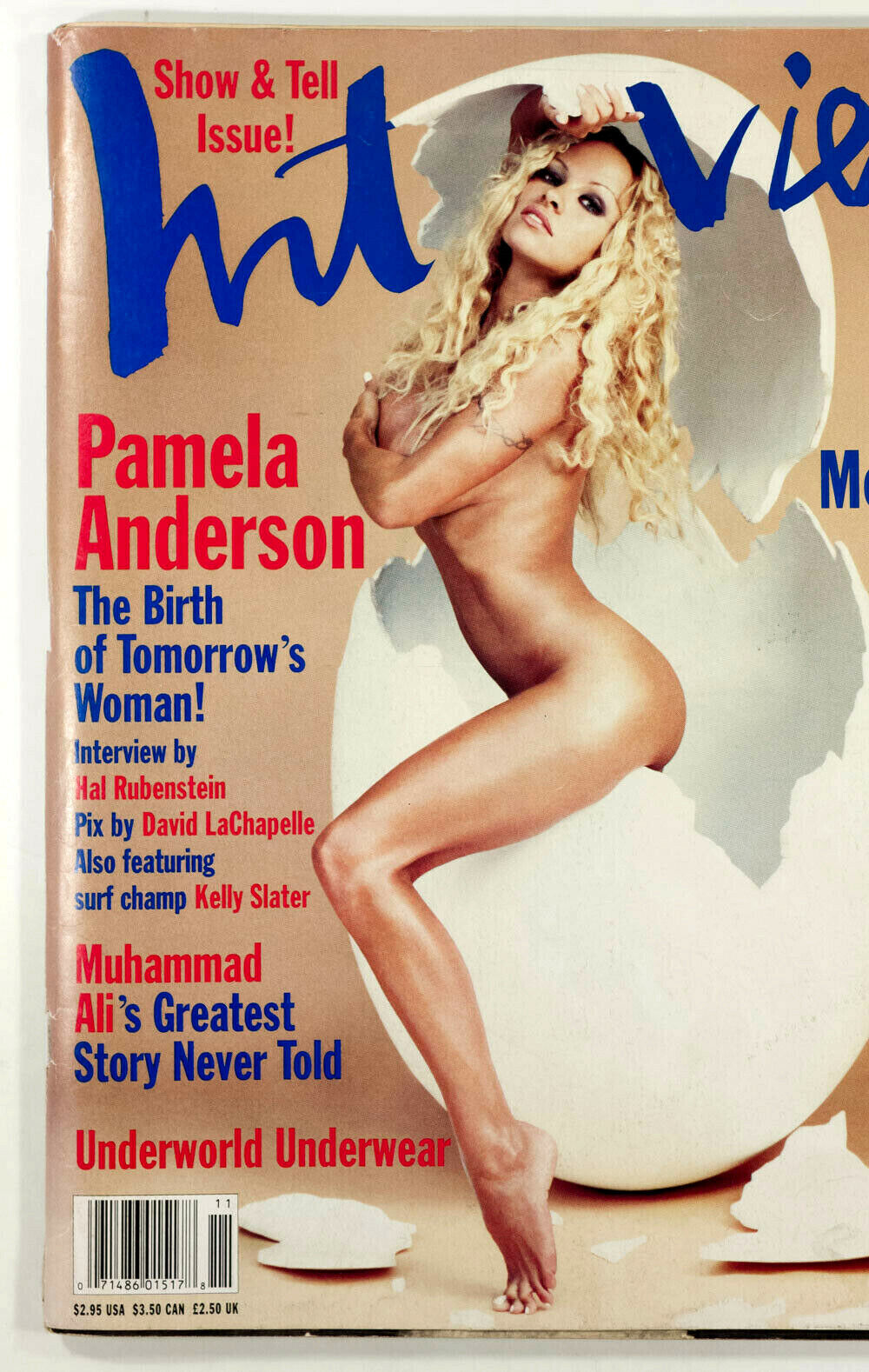 PAMELA ANDERSON Kelley Slater STEVEN KLEIN Ewan McGregor  INTERVIEW MAGAZINE