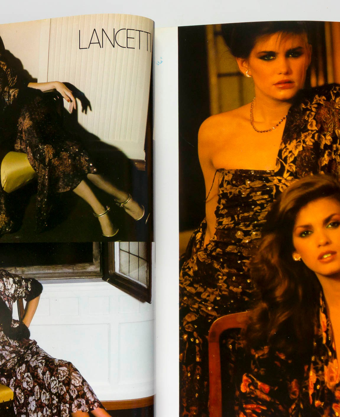 Michelle Stevens GIA CARANGI Alta Moda HARPER'S BAZAAR ITALIA September 1978 vtg