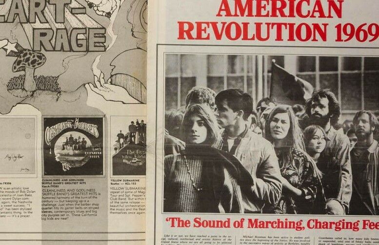 American Revolution BLACK PANTHERS Jim & Van Morrison CCR Rolling Stone magazine