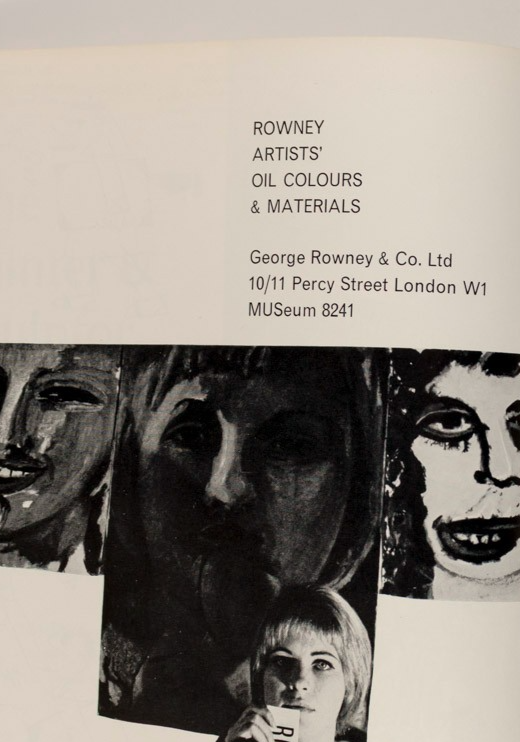 Pauline Boty ADAM FAITH Tenterden ARK MAGAZINE 28 Autumn 1961 Allan Marshall RCA