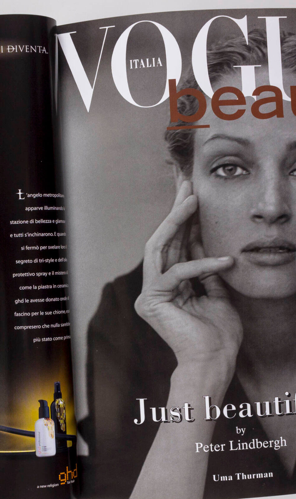 Linda Evangelista MAKEOVER MADNESS Steven Meisel PETER LINDBERGH ~ Vogue Italia