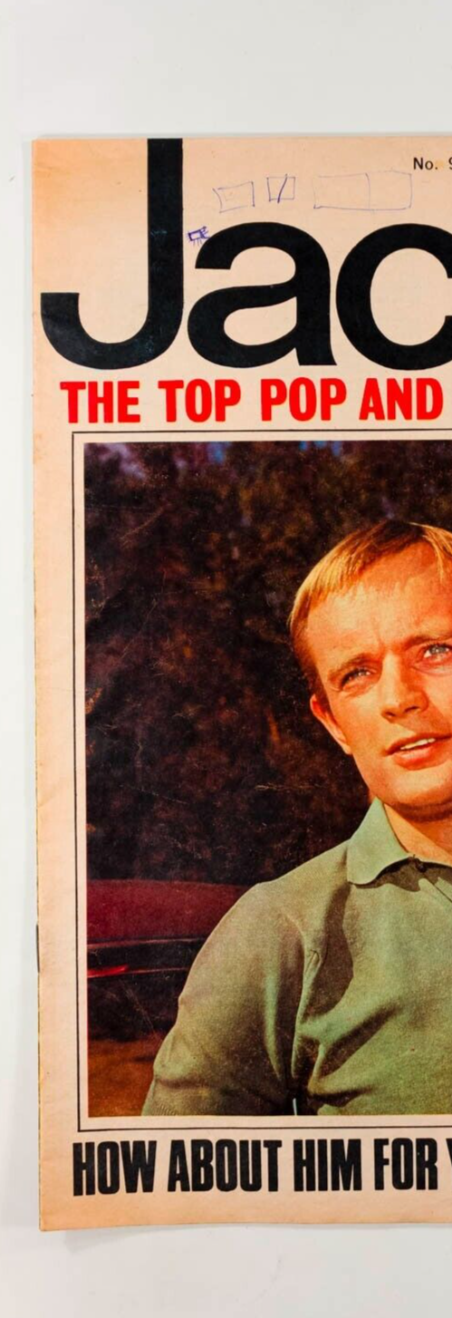 David McCallum THE MAN FROM UNCLE vtg 1960's fashion & music JACKIE magazine UK