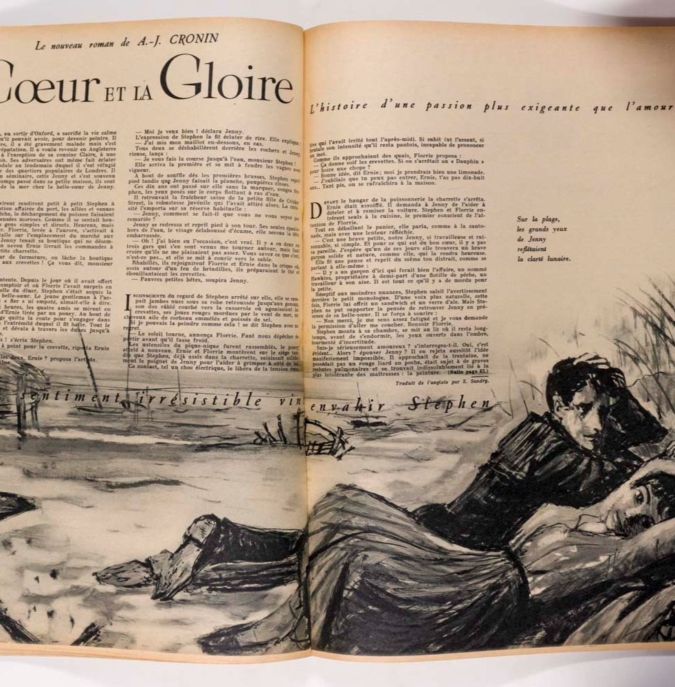 GRACE KELLY Lars Bo A J CRONIN Elle magazine 2 April 1956 Dior GIULIETTA MASINA