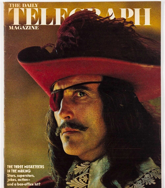 Christopher Lee THE THREE MUSKETEERS Michael York OLIVER REED Telegraph magazine