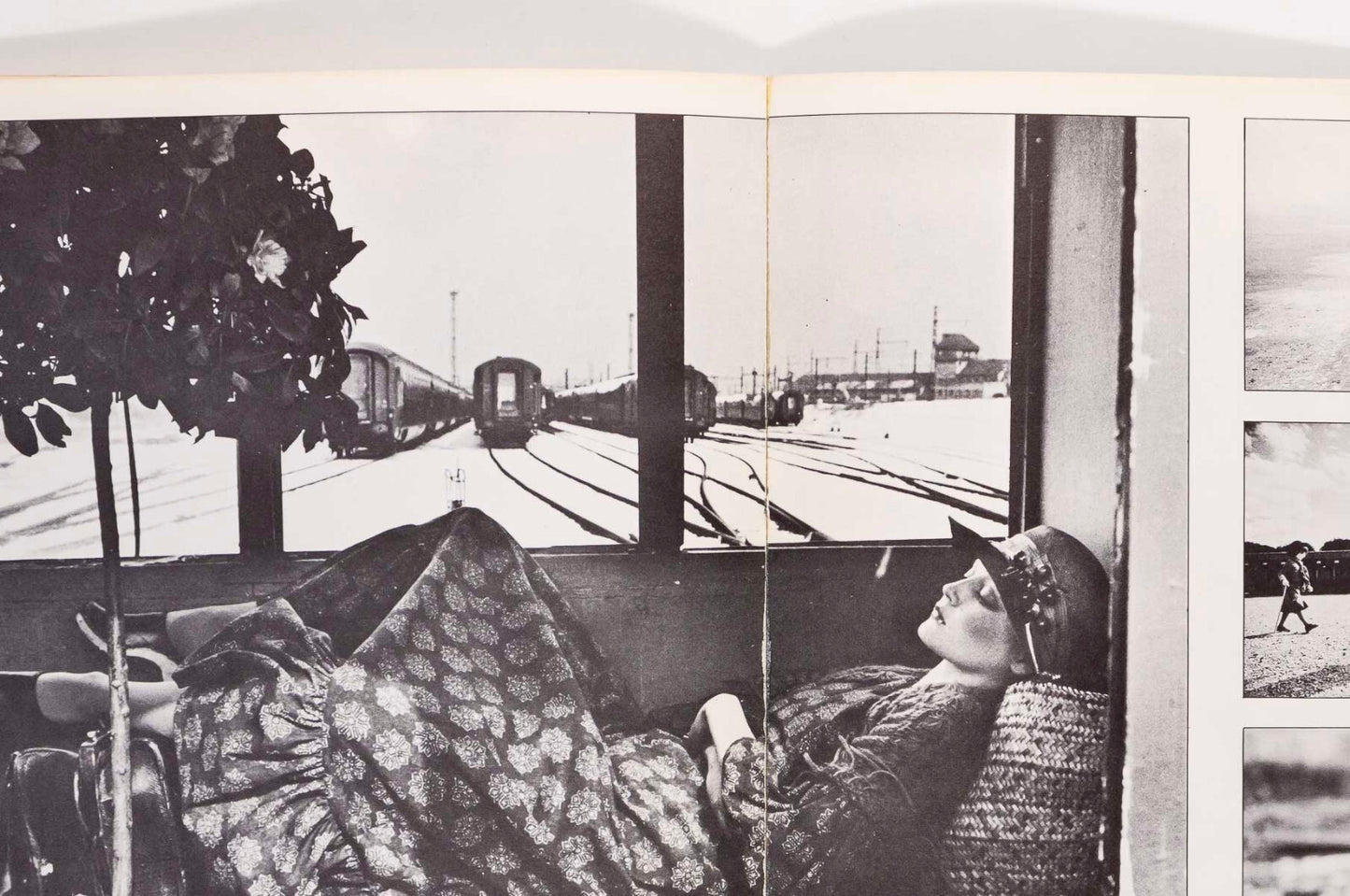 WILLIAM BURROUGHS Sarah Moon PENNY SLINGER The Image magazine 1972 David Bailey