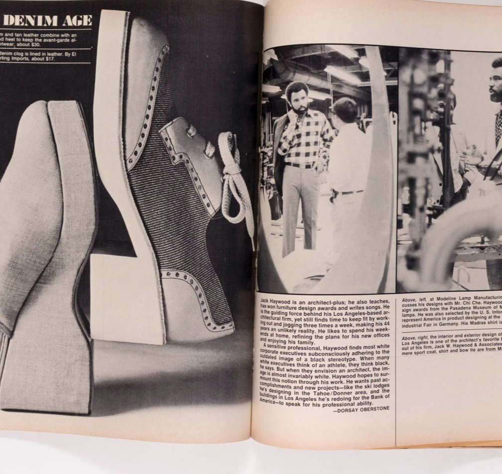 Robert Redford AMSELL Cuffs JACK HAYWOOD GQ magazine March 1974 Shoes TRENDS vtg