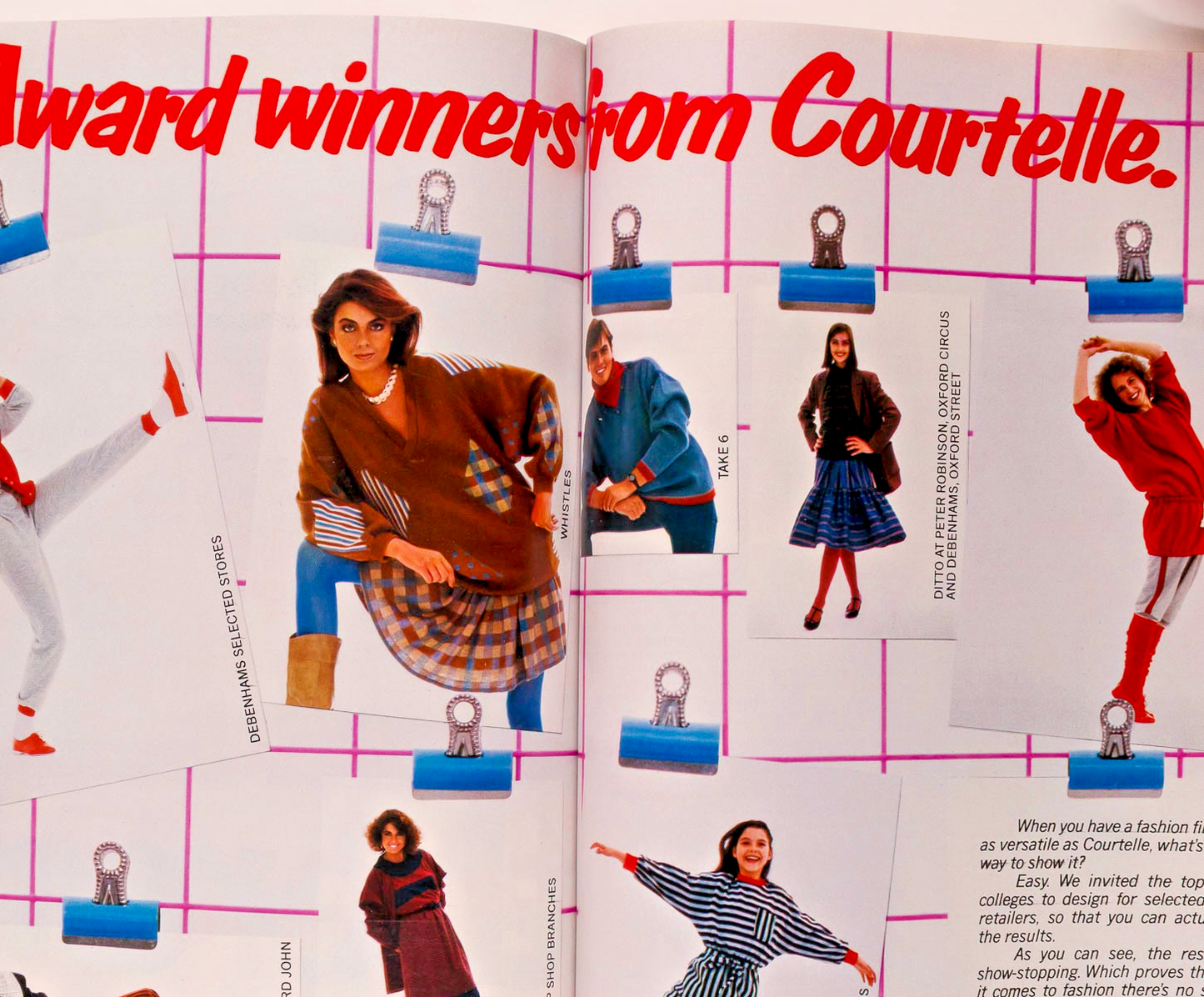 KIM ALEXIS Sloane Ranger CHRISTINA ONASSIS Cosmopolitan 1982 November UK Cowgirl