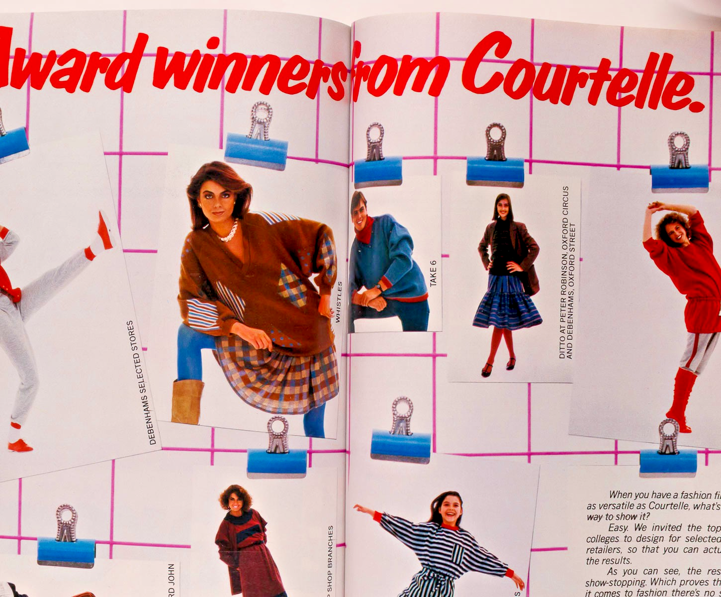 KIM ALEXIS Sloane Ranger CHRISTINA ONASSIS Cosmopolitan 1982 November UK Cowgirl